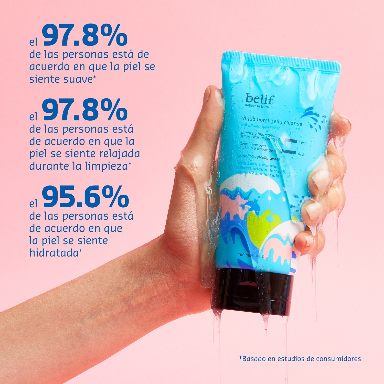 AQUA BOMB JELLY CLEANSER (LIMPIADOR EN GEL ESPUMOSO)